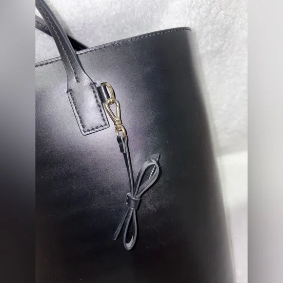Kate Spade Black Tote with Bow Accent - Picture 4 of 13